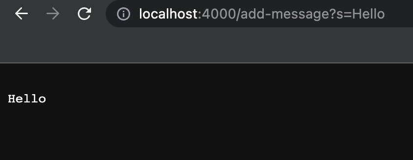 addFirstMessage