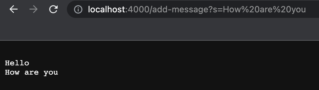 addSecondMessage