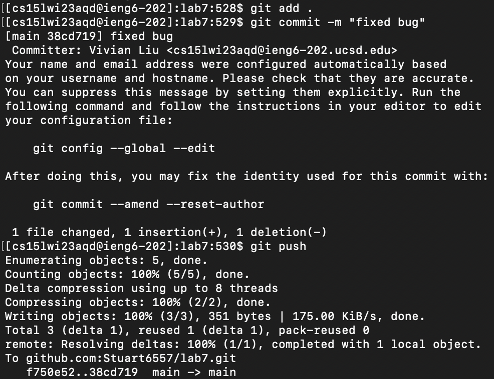 pushChanges